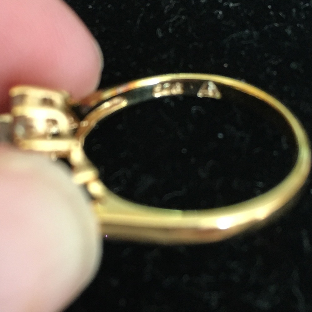 Cocktail ring marked‎ 925 - Picture 6 of 8